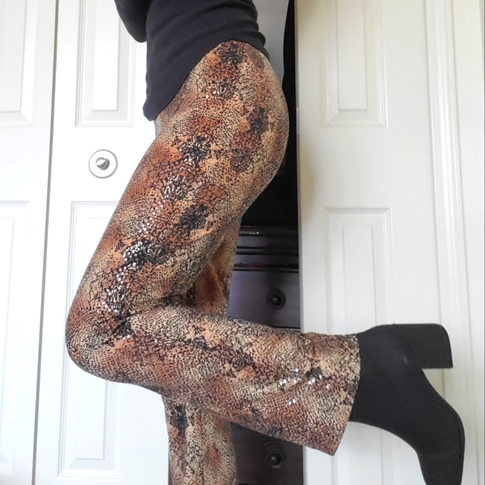 Cache Snakeskin Pants